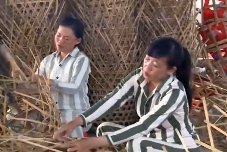 Phạm nhân Đặng Thị Hồng Giang cố gắng lao động, cải tạo tốt để sớm trở về với con.