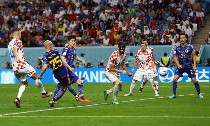 Croatia hạ Nhật Bản ở vòng 1/8..