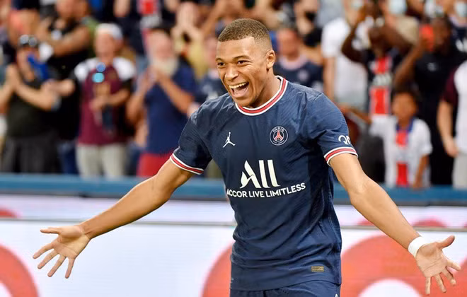 Mbappe đang thi đấu bùng nổ trong màu áo PSG.