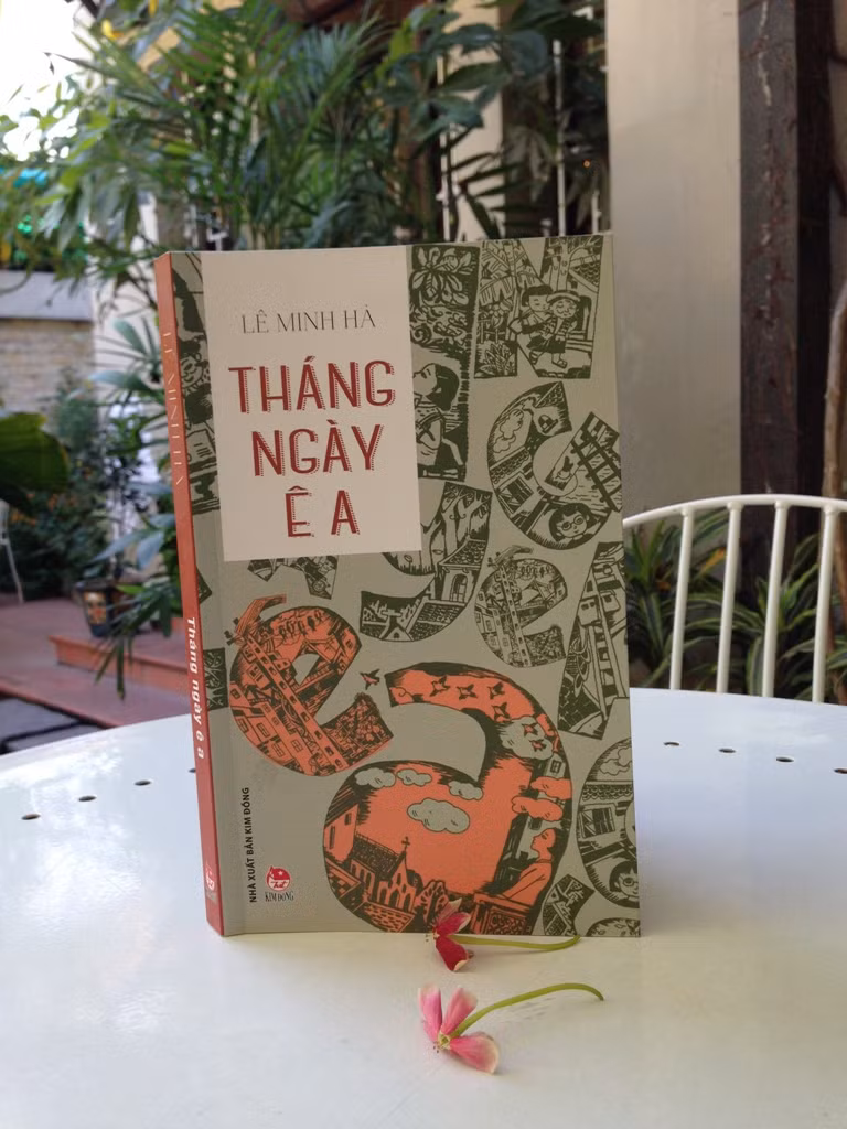 Bìa cuốn sách của nhà văn Lê Minh Hà