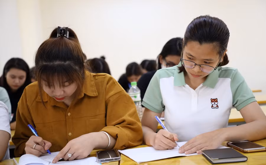 Học viên Trường ĐH Thủ đô Hà Nội. Ảnh minh họa/NTCC.