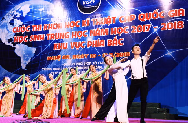 Những hình ảnh đẹp tại lễ khai mạc cuộc thi đã tạo ấn tượng tốt đẹp trong lòng các đại biểu tham dự cuộc thi năm nay