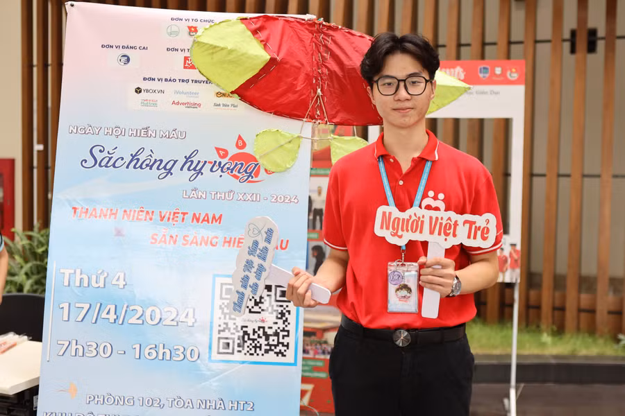 Sự kiện nhằm kết nối thế hệ trẻ, lan tỏa thông điệp ý nghĩa “Hiến máu cứu người – Nghĩa cử cao đẹp”.