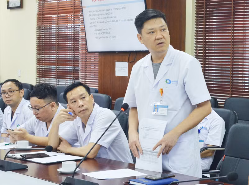 ThS. BS Trần Thanh Luận – Phó Giám đốc Bệnh viện Bãi Cháy. ThS. BS Trần Thanh Luận – Phó Giám đốc Bệnh viện Bãi Cháy.