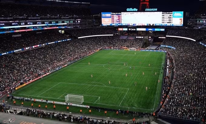 Messi còn giúp New England lập kỷ lục với 65.612 khán giả đến sân.