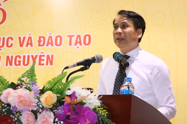 Thứ trưởng Phạm Mạnh Hùng phát biểu giao nhiệm vụ tại buổi lễ