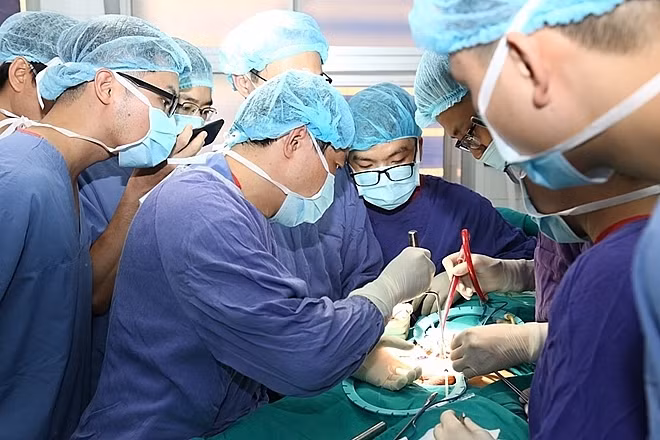 Sau ca mổ tình trạng 2 bệnh nhân ổn định và xuất viện sau 3 ngày. Ảnh: BVCC.