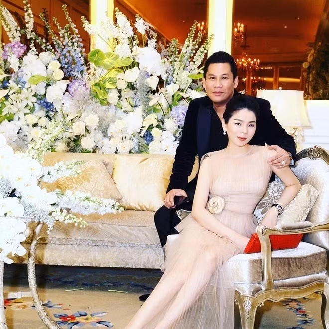 Lệ Quyên và Đức Huy thời còn chưa rạn nứt hôn nhân.