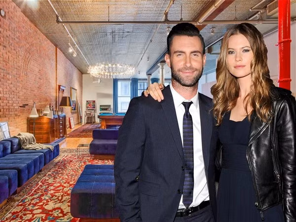 Adam Levine hạnh phúc bên người vợ siêu mẫu.