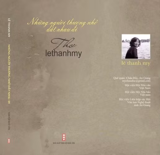 Tập thơ “Những người thương nhớ dắt nhau đi” của nhà thơ Lê Thanh My.