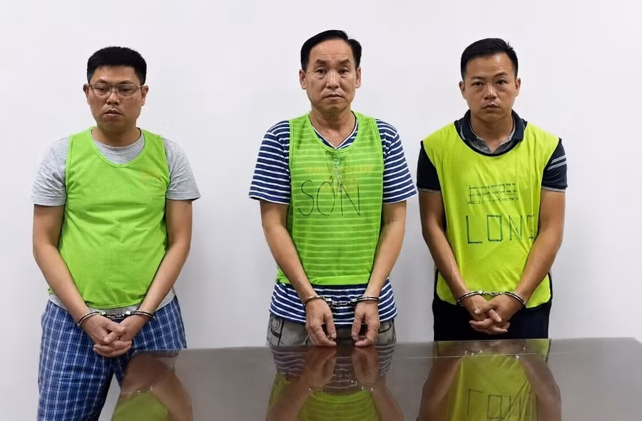 Các bị can trong vụ án. (Ảnh: CAHN)