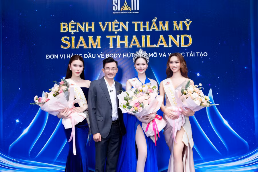 Bệnh viện Thẩm mỹ SIAM Thailand đồng hành và bảo trợ các sân chơi nhan sắc uy tín.
