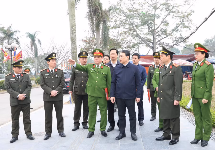 Cơ quan chức năng tỉnh Nam Định đã chuẩn bị phương án, kế hoạch sẵn sàng phục vụ lễ Khai ấn Đền Trần.