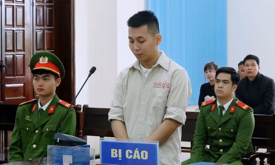 Nguyễn Văn Hạnh tại phiên tòa.(Ảnh: Chí Dũng).