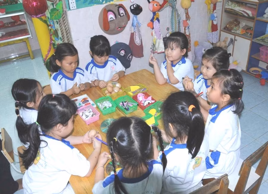 Giờ giáo dục kỹ năng của học sinh TP Mỹ Tho (Tiền Giang). Giờ giáo dục kỹ năng của học sinh TP Mỹ Tho (Tiền Giang).
