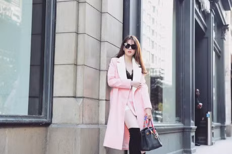 Ha Ho, Ngoc Trinh, Thanh Hang dien street style mua lanh nhu the nao? - Anh 5