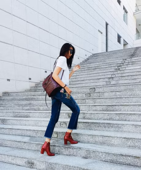 Ha Ho, Ngoc Trinh, Thanh Hang dien street style mua lanh nhu the nao? - Anh 8
