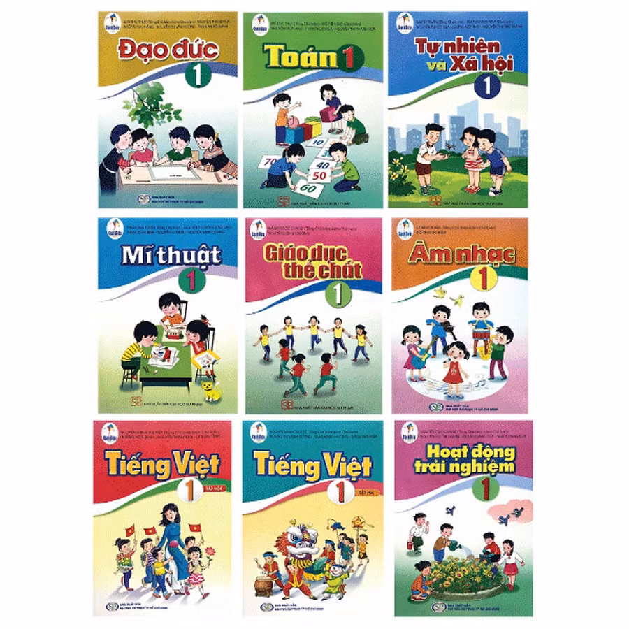 Bộ sách giáo khoa Cánh Diều lớp 1.