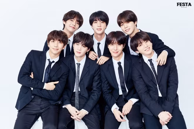 Nhóm nhạc BTS.