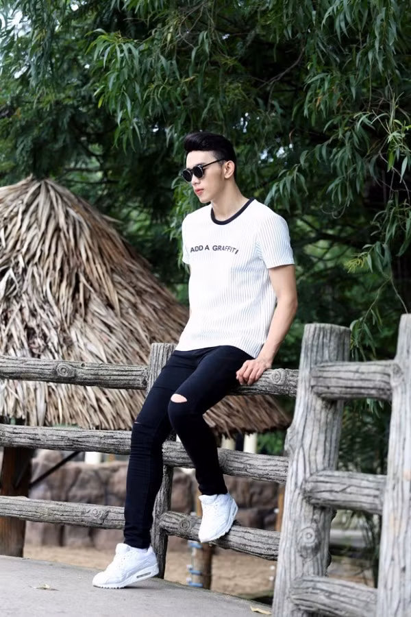 Hình ảnh: ‘Kim Woo Bin Việt Nam’ gây ấn tượng bởi chiều cao khủng số 8