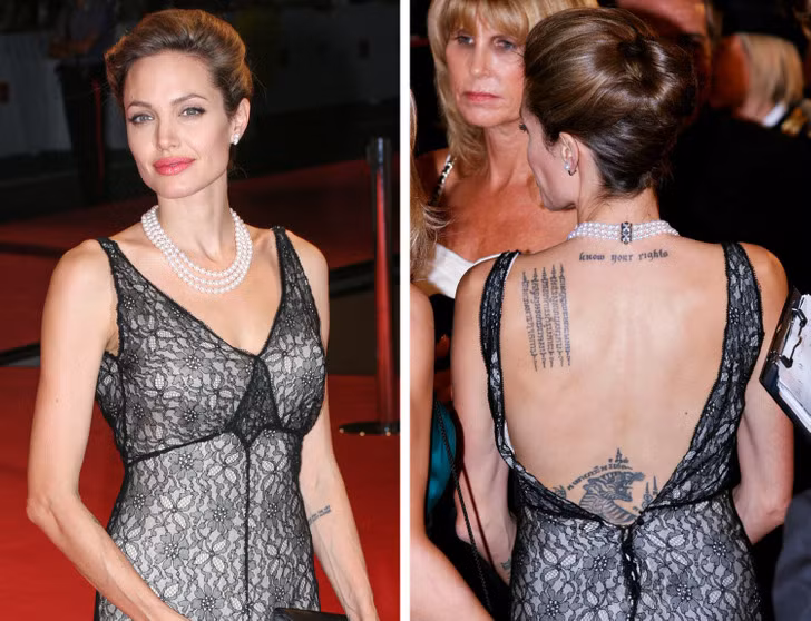 Angelina Jolie.