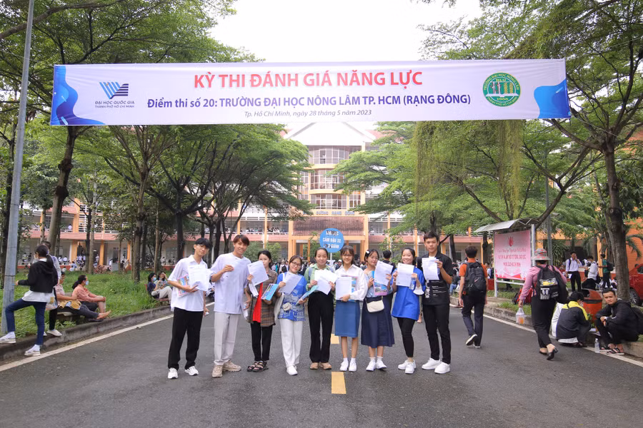 ĐH Nông Lâm TPHCM công bố điểm chuẩn xét thi đánh giá năng lực