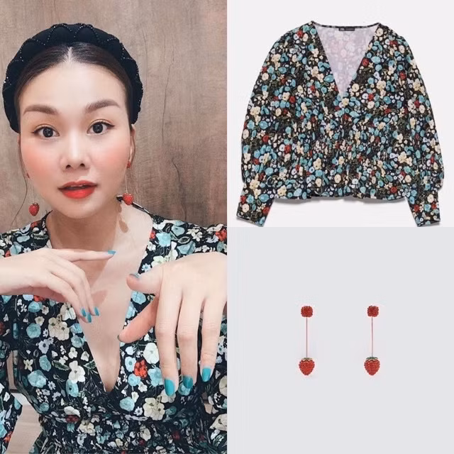 Học Thanh Hằng diện đồ bình dân ngỡ như hàng hiệu xa xỉ ảnh 3