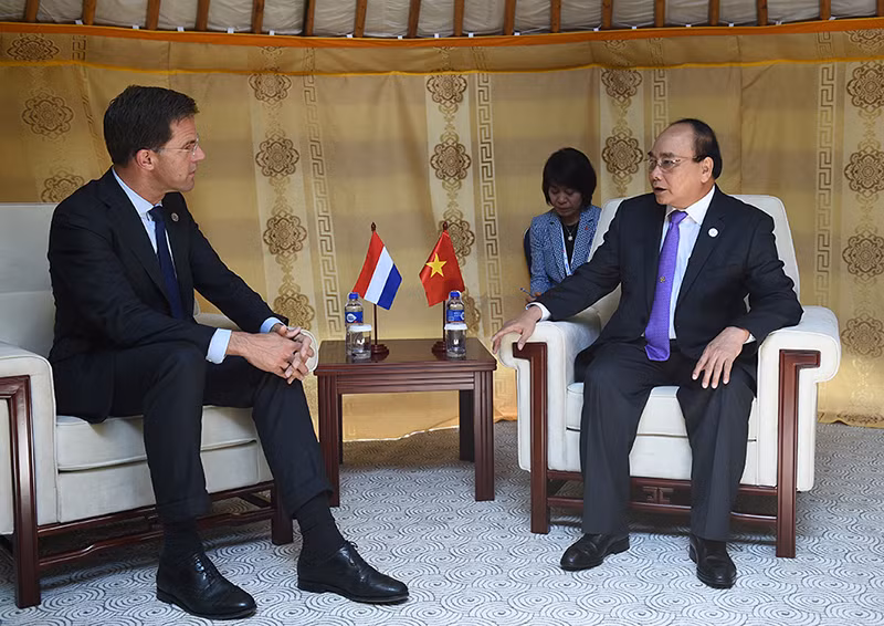 Thủ tướng Nguyễn Xuân Phúc vàThủ tướng Hà Lan Mark Rutte