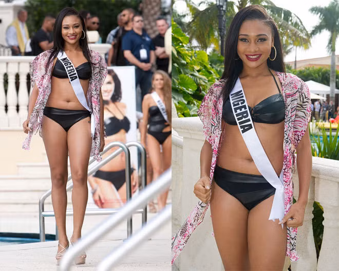 Thí sinh Miss Universe 2014 eo bánh mì, vai đòn gánh ảnh 2