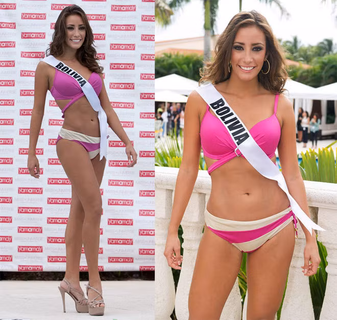 Thí sinh Miss Universe 2014 eo bánh mì, vai đòn gánh ảnh 9