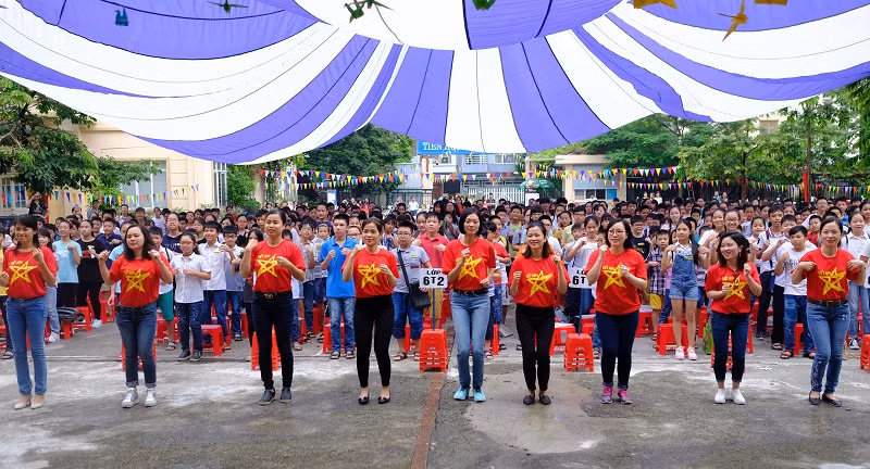 Văn hóa học đường góp phần tạo động lực cho giáo viên, học sinh trong giảng dạy và học tập. Ảnh: TG