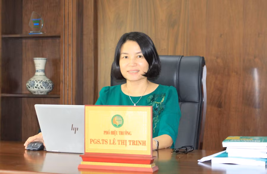 PGS.TS Lê Thị Trinh.