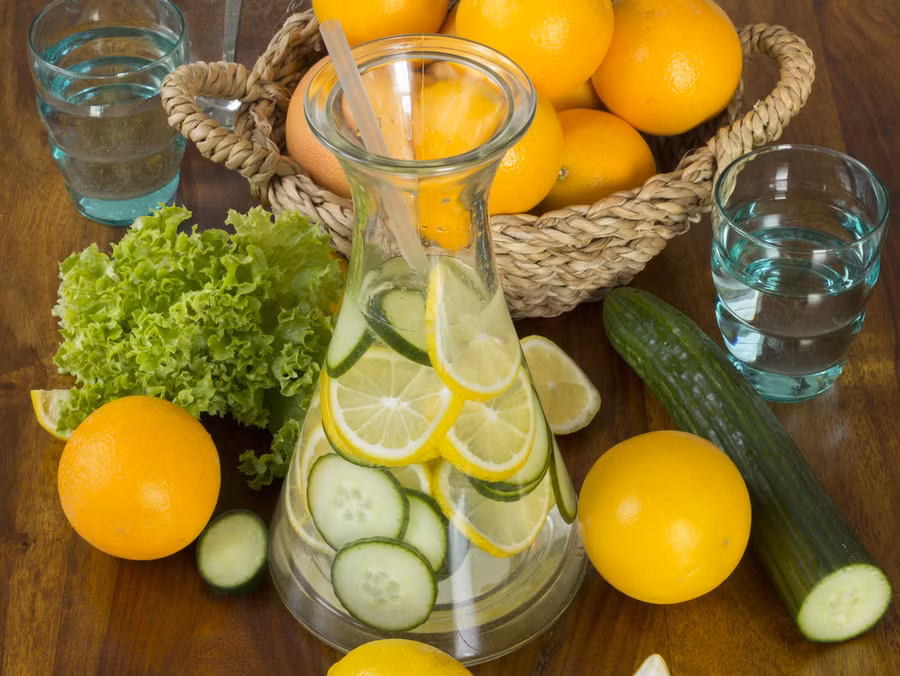 5 công thức detox bằng dưa chuột thanh mát