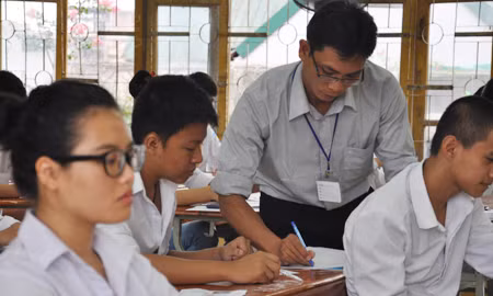 Khoảng 7 phòng thi tốt nghiệp THPT bố trí 1 cán bộ thanh tra 