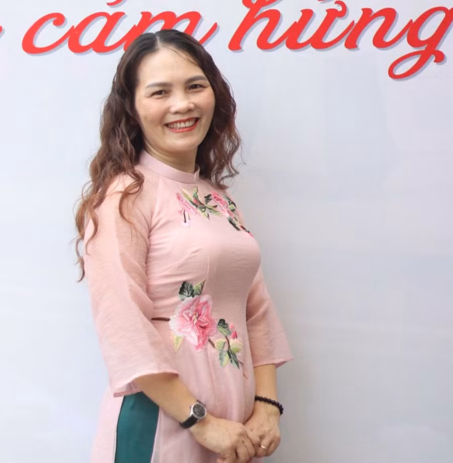 Cô Phạm Thị Liên - Tổ trưởng bộ môn Tiếng Anh, Trường THPT Vị Xuyên (Hà Giang). Ảnh: TG