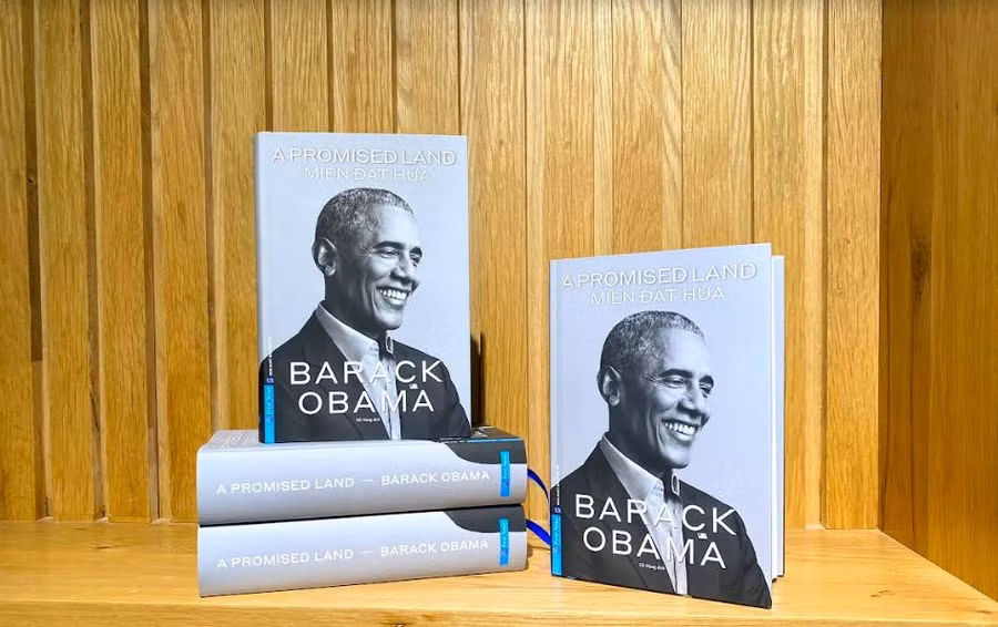 "Miền đất hứa" - hồi ký nổi tiếng của cựu Tổng thống Obama.