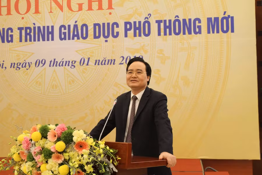 Bộ trưởng Phùng Xuân Nhạ phát biểu tại Hội nghị