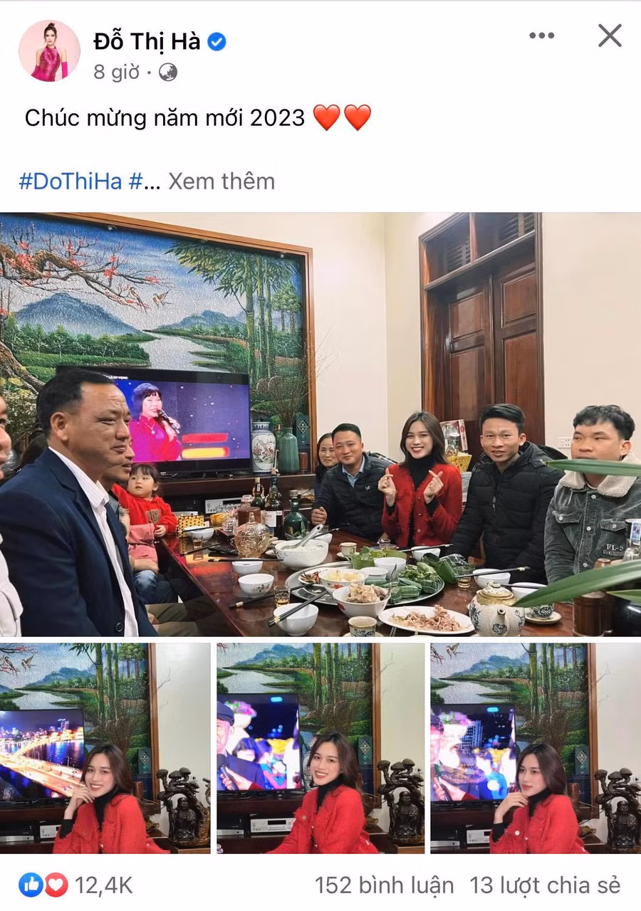 Hoa hậu Đỗ Thị Hà gửi lời chúc mừng năm mới 2023. Hoa hậu Đỗ Thị Hà gửi lời chúc mừng năm mới 2023.