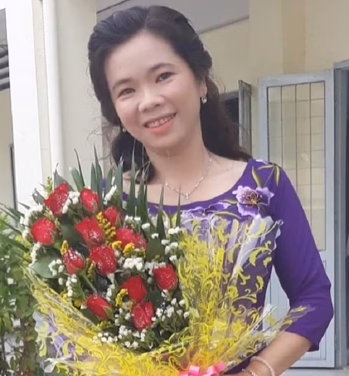 Cô Lê Trầm Phương Thanh, Phó Hiệu trưởng Trường THCS Võ Thị Sáu (TP Sa Đéc, Đồng Tháp).