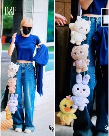 Trước đó, nữ ca sĩ đã hé lộ chiếc quần jean mới được thiết kế trên Instagram của mình.