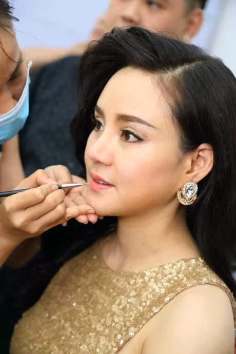 Vy Oanh ve Viet Nam hat cho voi noi nho - Anh 2