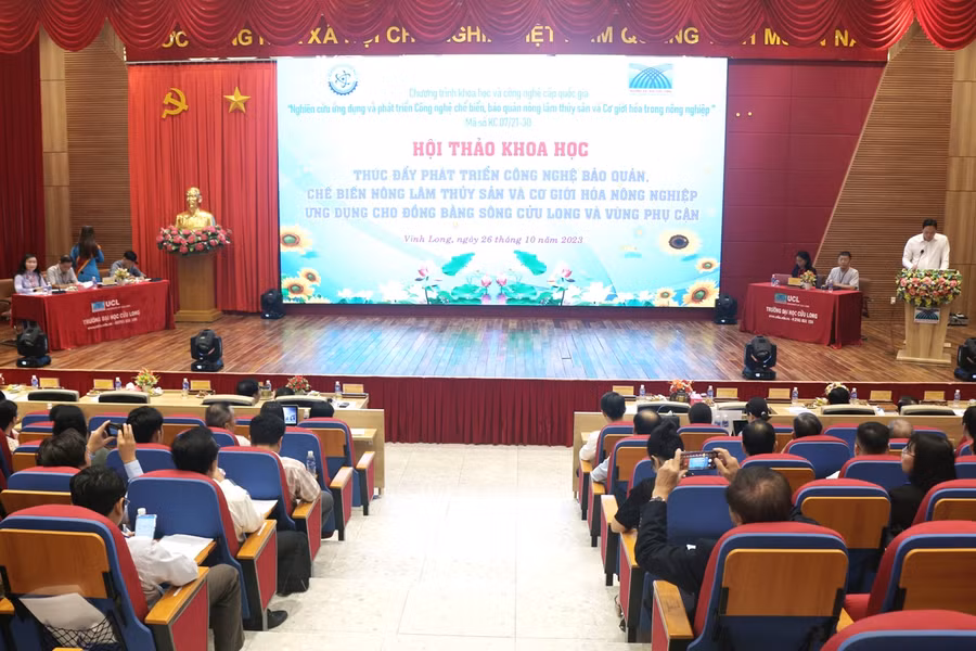 Quang cảnh hội thảo.