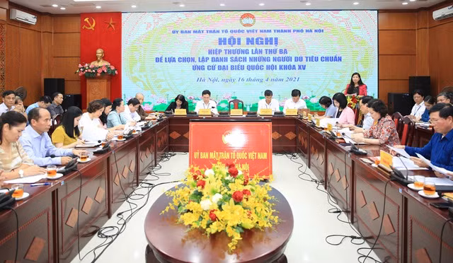 Ủy ban Mặt trận Tổ quốc Việt Nam Thành phố Hà Nội Hội nghị Hiệp thương lần thứ 3.