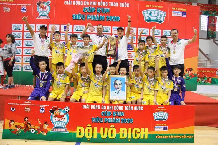 U11 Sông Lam Nghệ An đã có tổng cộng 6 lần đăng quang giải Nhi đồng toàn quốc.