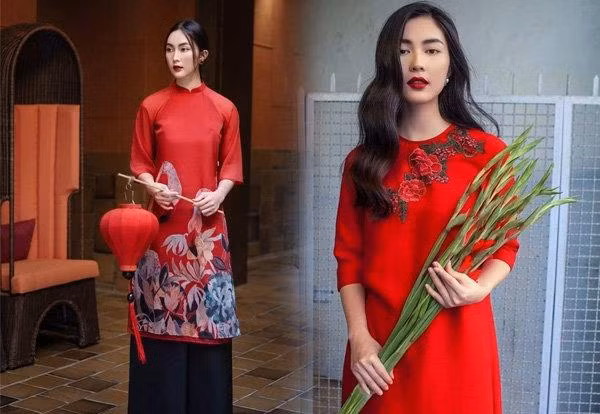 5 gam màu áo dài cực hợp diện chơi Tết