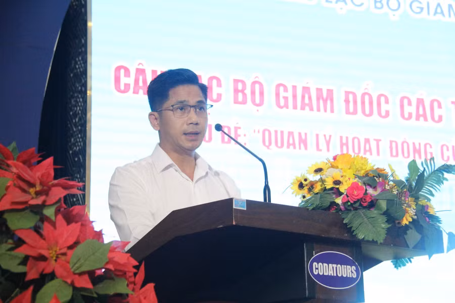 Ông Nguyễn Xuân Thủy, Phó vụ trưởng Vụ GDTX, Bộ GD&ĐT phát biểu tại Hội nghị. Ông Nguyễn Xuân Thủy, Phó vụ trưởng Vụ GDTX, Bộ GD&ĐT phát biểu tại Hội nghị.