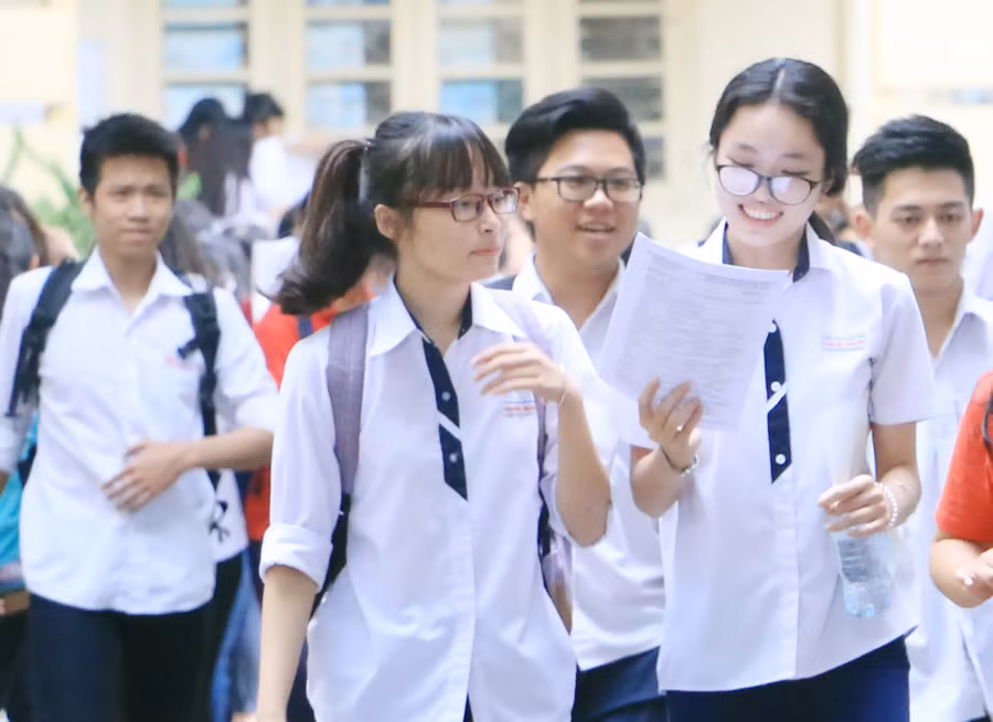 Vui vẻ sau kỳ thi