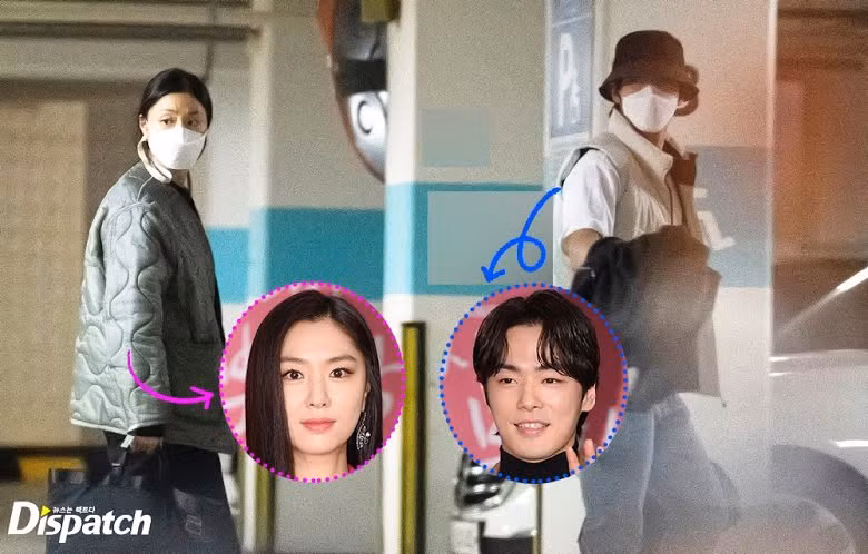 Cặp phụ trong "Hạ cánh nơi anh" Kim Jung Hyun và Seo Ji Hye bí mật hẹn hò? ảnh 1