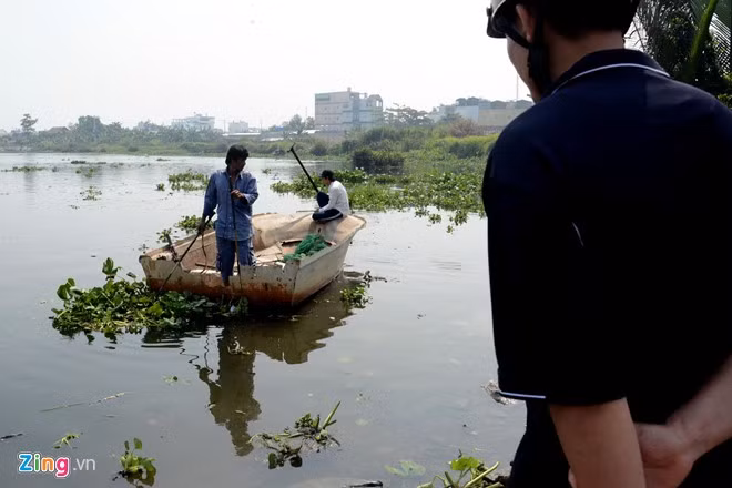Bất lực nhìn cá chép bị chích điện khi vừa thả