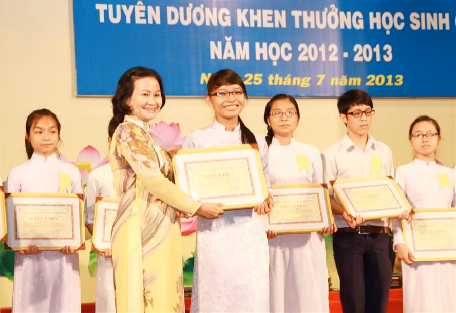 Nhiều quyền lợi với học sinh giỏi quốc gia
